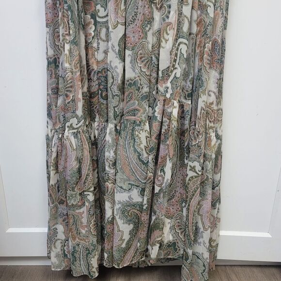 Veronica Beard Floral Silk Chiffon Mick Maxi Dress, 16 - Picture 7 of 13